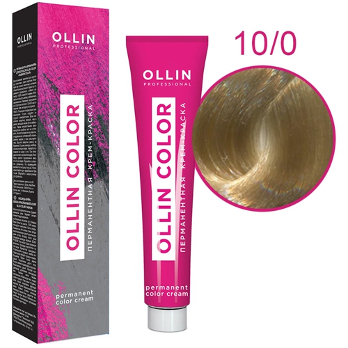 OLLIN COLOR 10/0 светлый блондин 100мл.