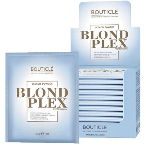 BOUTICLE Обесцвечивающий порошок Blond Plex с аминокомплексом – «BOUTICLE Blond Plex Powder Bl, 30г