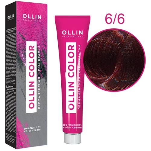 OLLIN COLOR  6/6 темно-русый красный 100мл.