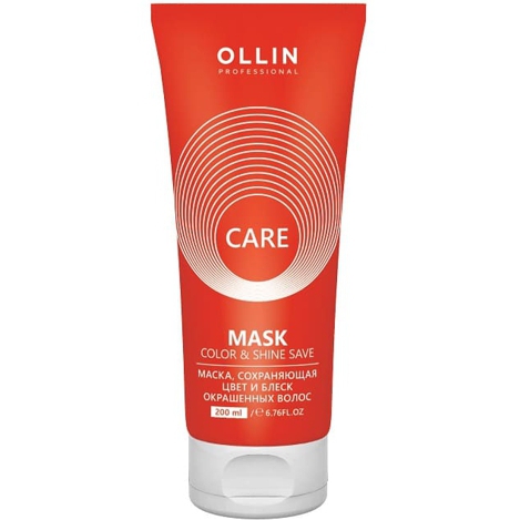 OLLIN CARE Маска, сохраняющая цвет и блеск окрашенных волос 200мл