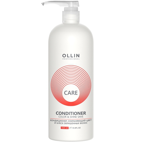 OLLIN CARE Кондиционер, сохраняющий цвет и блеск окрашенных волос 1000мл