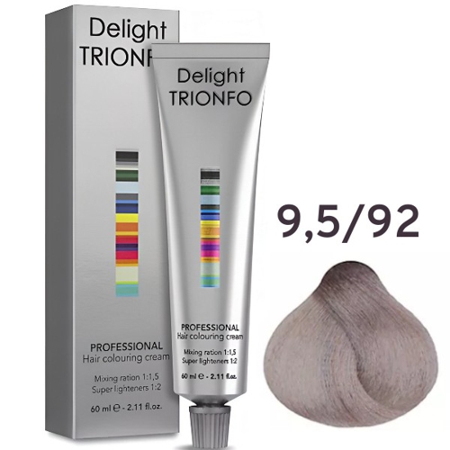 Delight TRIONFO 9,5-92 Фиолетово-пепельный   60мл 