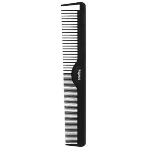 Расческа парикмахерская " Carbon fiber " 212*28мм Kapous