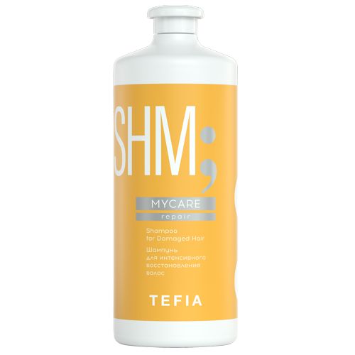 TEFIA MYCARE Шампунь для интенсивного восстановления волос, 1000мл																																	
