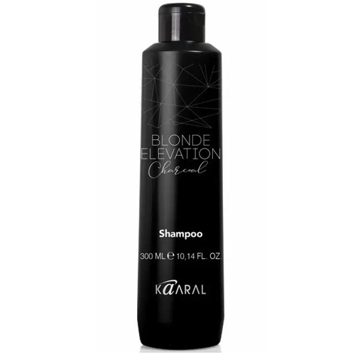 KAARAL BLONDE ELEVATION  Черный угольный тонирующий шампунь 300мл