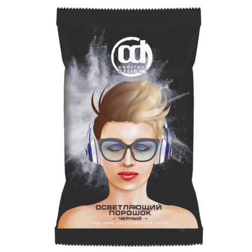 CD Осветляющий порошок пакет 500г черный