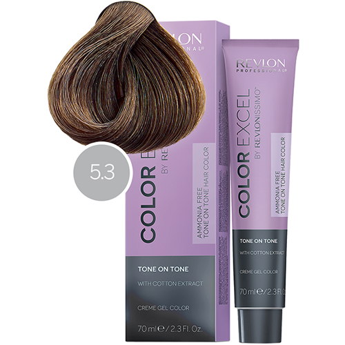 Revlon RVL COLOR EXCEL 5.3 Золотисто-ореховый 70мл