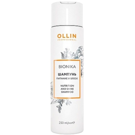 OLLIN BioNika Шампунь «Питание и блеск» 250мл