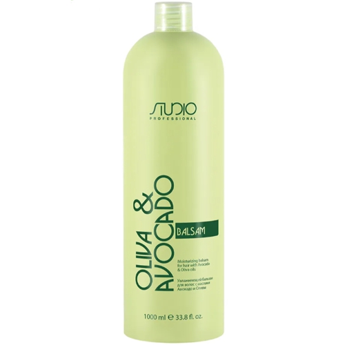 Studio Увлажняющий бальзам с маслами авокадо и оливы 1000мл