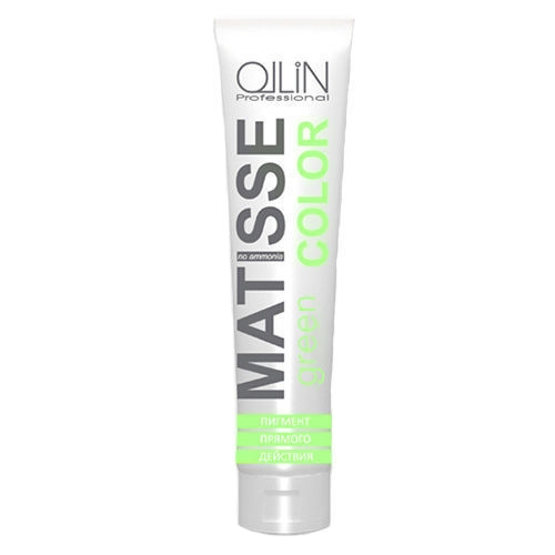 OLLIN MATISSE COLOR green/зеленый 100мл Пигмент прямого действия