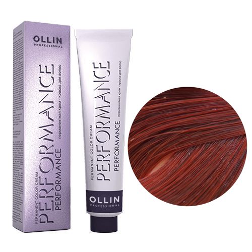 OLLIN PERFORMANCE  6/6 темно- русый красный 60мл.