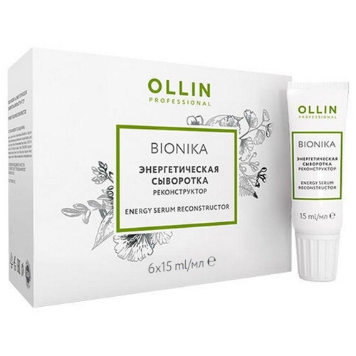 OLLIN BioNika Энергетическая сыворотка реконструктор 15мл