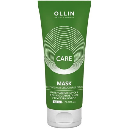 OLLIN CARE Интенсивная маска для восстановления структуры волос 200 мл