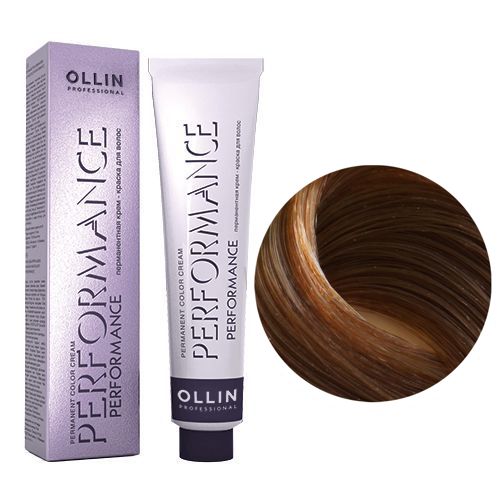 OLLIN PERFORMANCE  8/03 светло- русый прозрачно- золотистый 60мл.