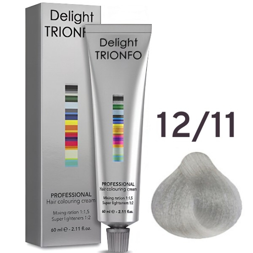 Delight TRIONFO 12-11  Специальный блондин сандре-жемчужный 60мл 