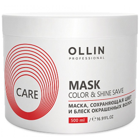 OLLIN CARE Маска, сохраняющая цвет и блеск окрашенных волос 500мл