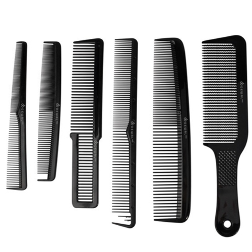 DEWAL Набор расчесок " Barber Style" в джинсовом чехле