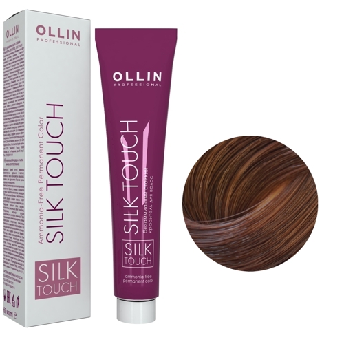 OLLIN SILK TOUCH  5/71 светлый шатен коричнево-пепельный  60мл