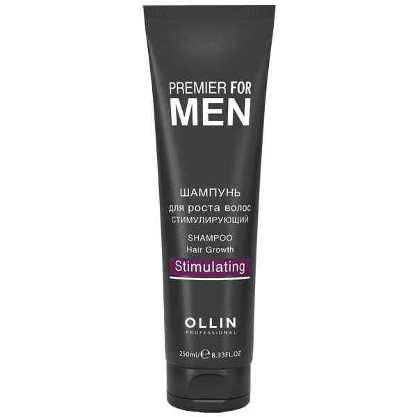 OLLIN PREMIER FOR MEN Шампунь для роста волос стимулирующий  250мл