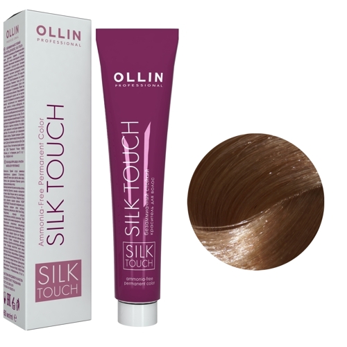 OLLIN SILK TOUCH 10/73 светлый блондин коричнево-золотистый 60мл