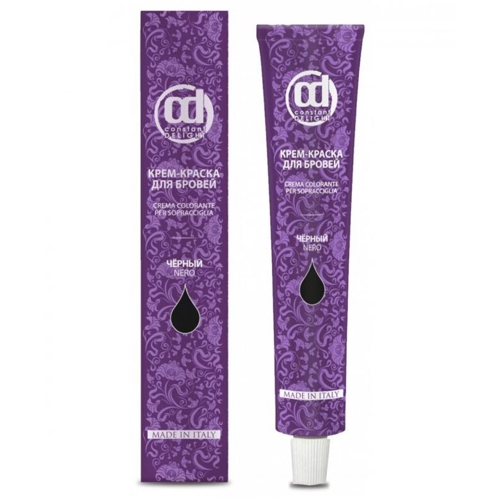 CD Краска для бровей и ресниц черный 22мл