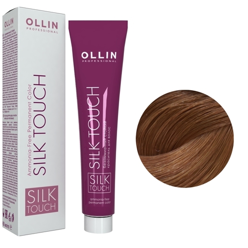 OLLIN SILK TOUCH  8/7 светло-русый коричневый 60мл