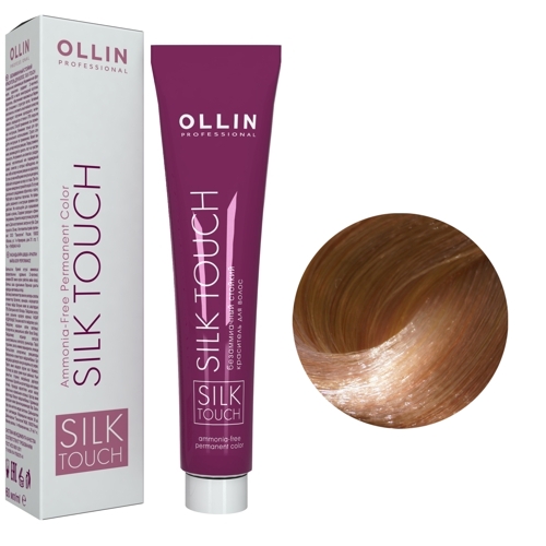 OLLIN SILK TOUCH  9/73 блондин коричнево-золотистый 60мл