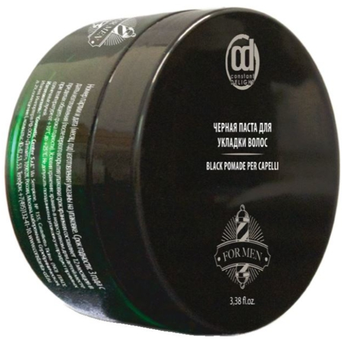  CD ЧЕРНАЯ ПАСТА ДЛЯ УКЛАДКИ ВОЛОС 100мл