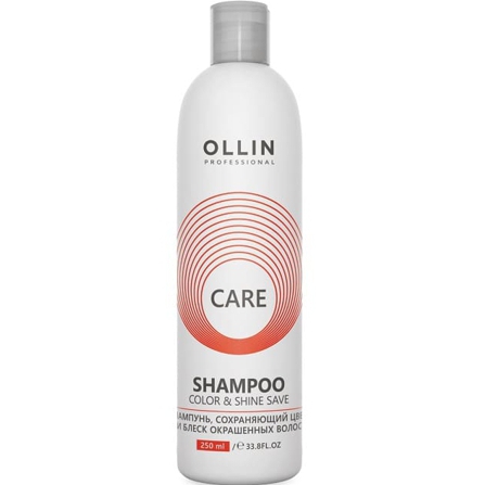 OLLIN CARE Шампунь, сохраняющий цвет и блеск окрашенных волос 250мл