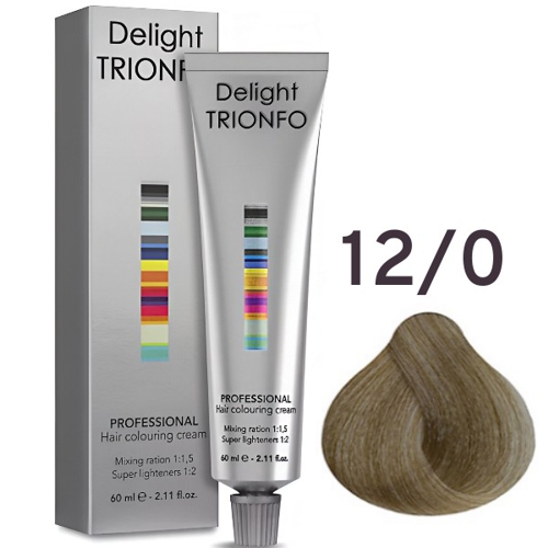 Delight TRIONFO 12-0  Специальный блондин натуральный 60мл 