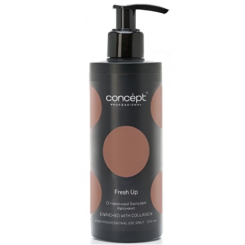 Concept Оттеночный бальзам обогащенный коллагеном Капучино, 250мл