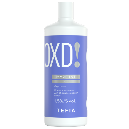 TEFIA MYPOINT Крем-окислитель для обесцвечивания волос 1,5%, 900мл																																		