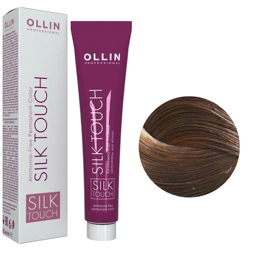 OLLIN SILK TOUCH  6/0 темно-русый 60мл