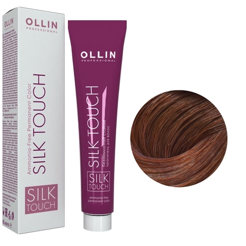 OLLIN SILK TOUCH  6/7 темно-русый коричневый 60мл