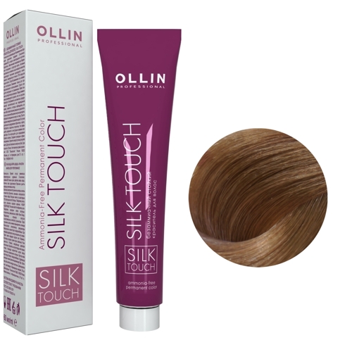 OLLIN SILK TOUCH  8/71 светло-русый коричнево-пепельный 60мл