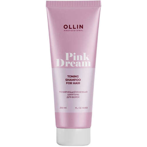 OLLIN PROFESSIONAL PINK DREAM Тонирующий розовый шампунь для волос 250мл
