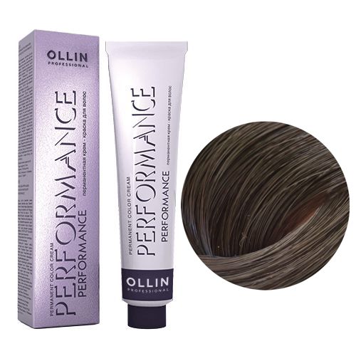 OLLIN PERFORMANCE  4/09 шатен прозрачно- зеленый 60мл.