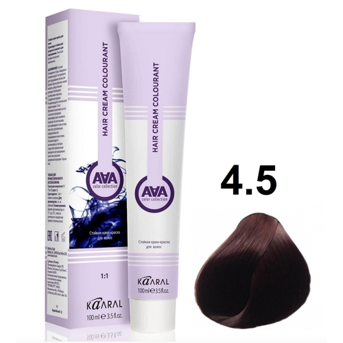 KAARAL AAA COLOR  4.5 махагоновый каштан 100мл