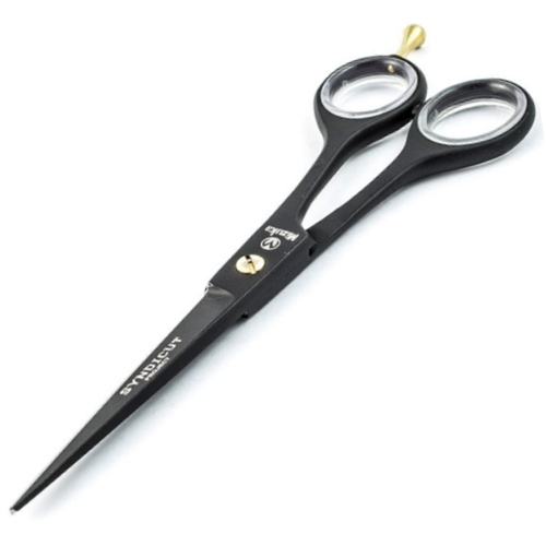 MIZUKA Ножницы парикмахерские   Black 6.0" c микронасечкой