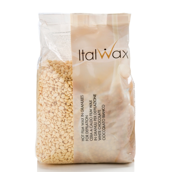 ITALWAX Воск пленочный Белый шоколад гранулы 1кг