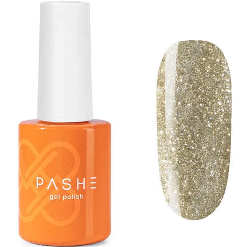 PASHE Atelier - Цветной гель-лак №60 золотой песок, 9мл