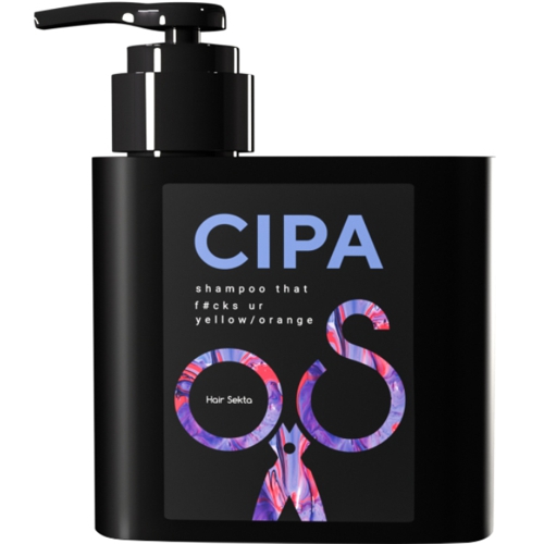 Hair Sekta Нейтрализующий теплые оттенки шампунь CIPA  500мл