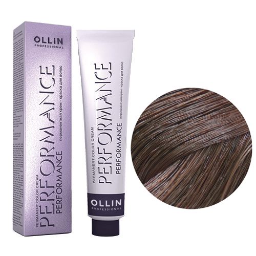 OLLIN PERFORMANCE  6/77 темно- русый интенсивно- коричневый 60мл.