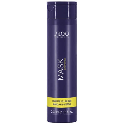 Studio Маска для волос Анти-желтая «Antiyellow»  250мл