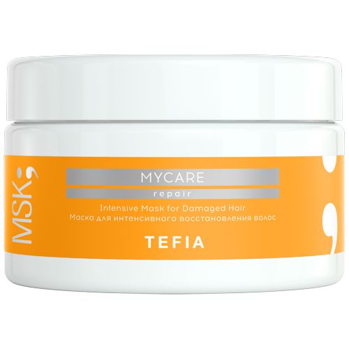TEFIA MYCARE Маска для интенсивного восстановления волос, 250мл																																	