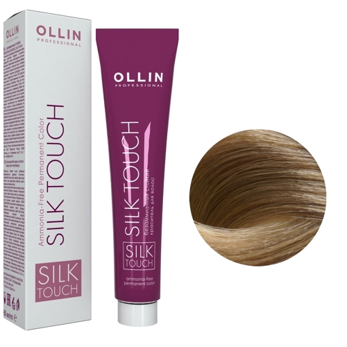 OLLIN SILK TOUCH  8/1 светло-русый пепельный 60мл