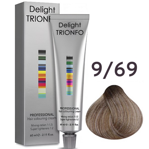Delight TRIONFO 9-69 Блондин шоколадно- фиолетовый  60мл 