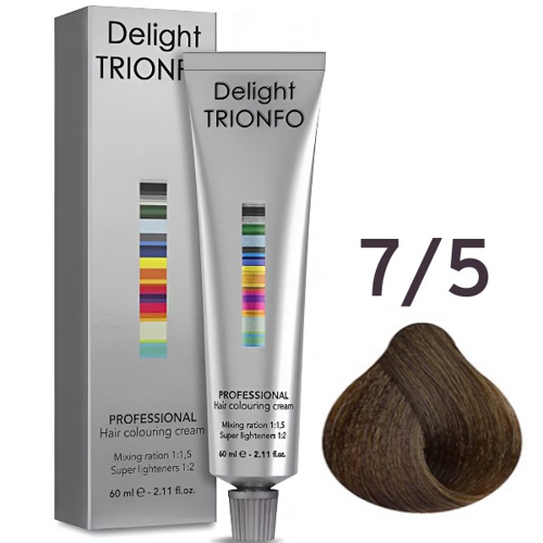 Delight TRIONFO 7-5 Средний русый золотистый  60мл 