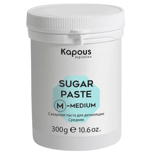 Kapous Сахарная паста для депиляции Kapous, средняя, 300гр