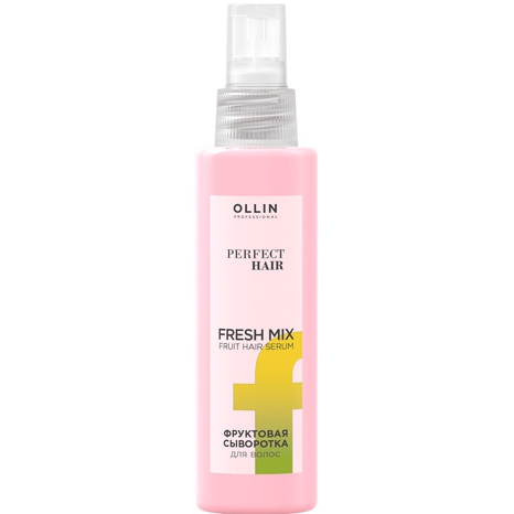OLLIN PERFECT HAIR FRESH MIX Фруктовая сыворотка для волос 120мл